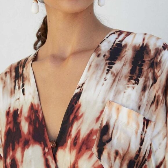 New Nanushka Jax Tie Dye Wide Leg Jumpsuit NWT Size Small - Picture 4 of 17